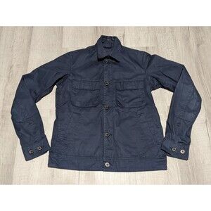 Barbour John Barbour & Sons Oilskin Clothing Button Up Jacket Size M